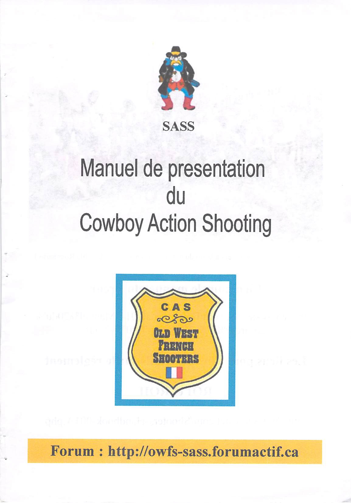 CAS manuel de presentation SASS0001