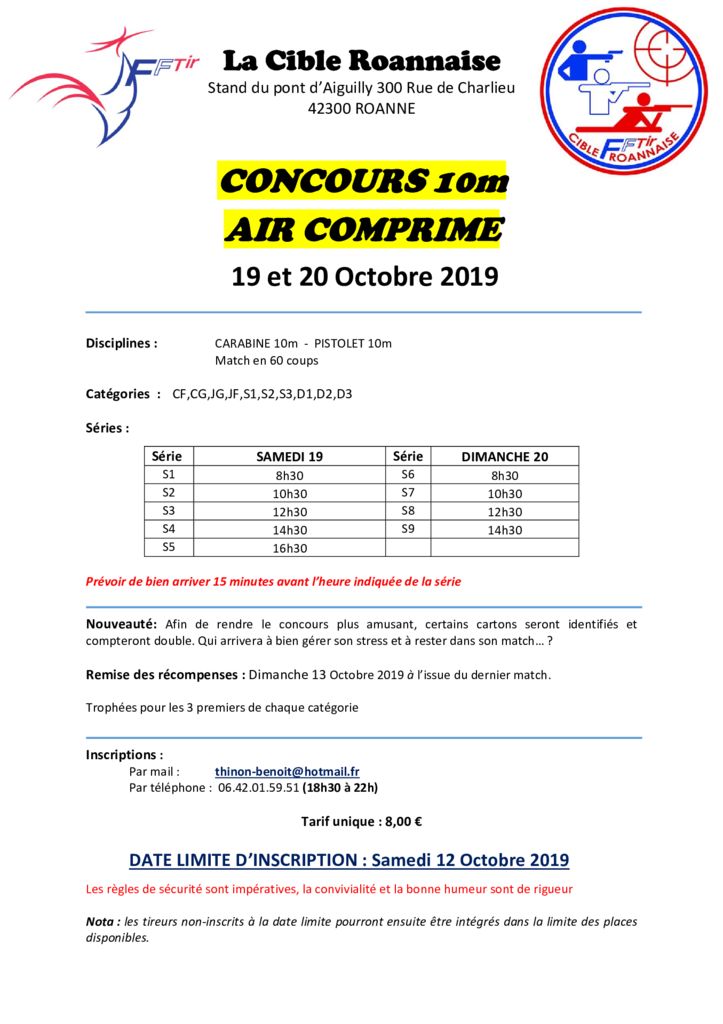 thumbnail of affiche concours CR 2019